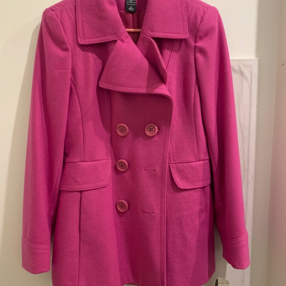 NEW New York & Company Fuscia/Pink Blazer